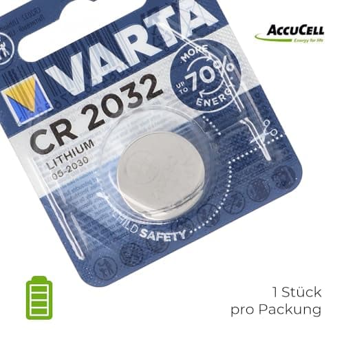 AccuCell Battery Compatible with Philips HUE Smart Button 1 x Varta CR2032 Lithium Battery IEC CR 2032 - Image 5