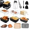 Ninja Accessories for Ninja Foodi Max Dual Zone AF400EU AF451EU AF300EU AF500EU 7.6L-10.4L Hot Air Fryer Silicone Mold for Ninja Hot Air Fryer - Image 2