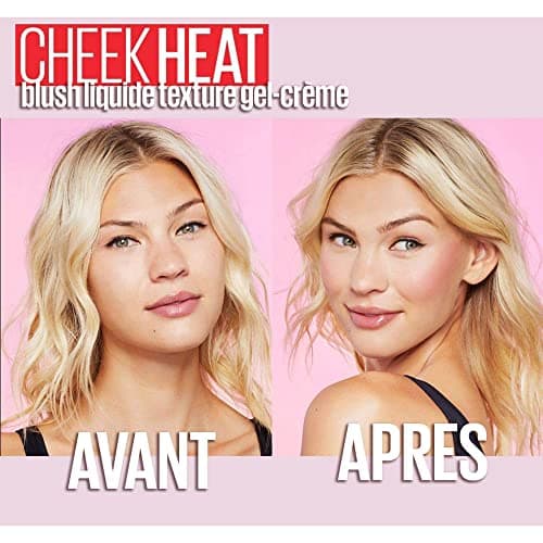 Maybelline New-York - Blush gel crème - Cheek Heat - Teinte : 20 ROSE FLASH - Contenance : 10ml - Image 8