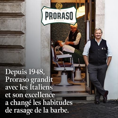 Proraso | Refreshing shaving cream (tube of 150 ml) – Invigorating shaving cream with eucalyptus oil and menthol – Made in Italy - Image 8