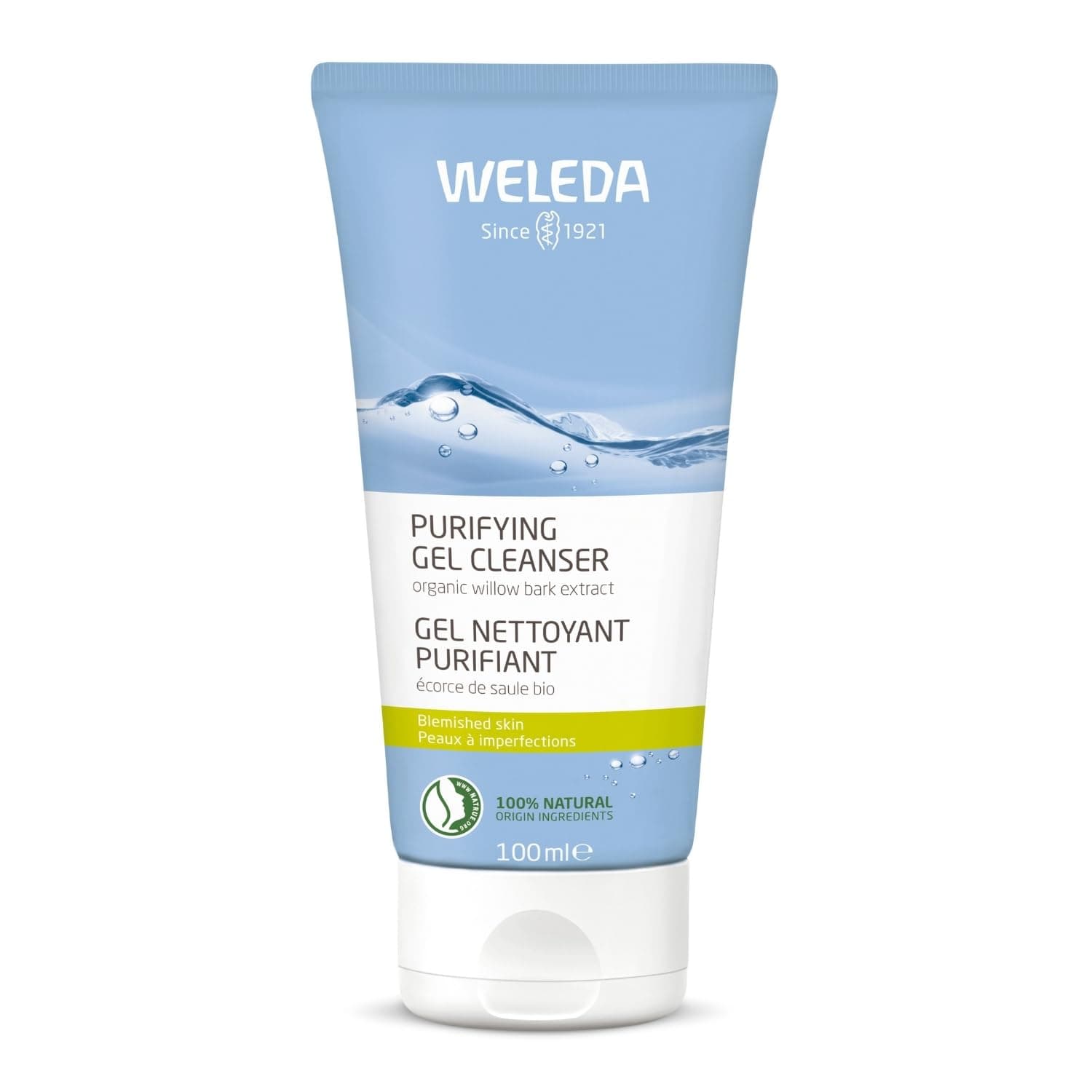 WELEDA - Gel nettoyant purifiant - Nettoie en profondeur - Pour les peaux à imperfections - NATRUE* - Vegan*** - 100 ml - Image 9