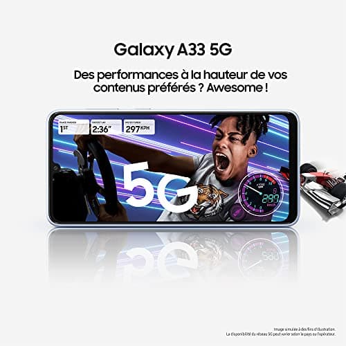 Samsung Galaxy A33 5G, 128 GB, Black (Refurbished) - Image 6