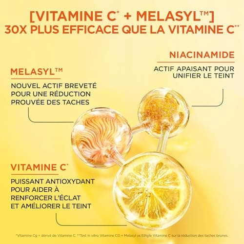 GARNIER Skin Active - Sérum Éclat - Anti-Tache Brunes - Soin Visage Enrichi En 3.5-4% Niacinamide, Vitamine C & Acide Salicylique - Vegan & Cruelty Free - 30 ml - L'emballage peut varier - Image 7