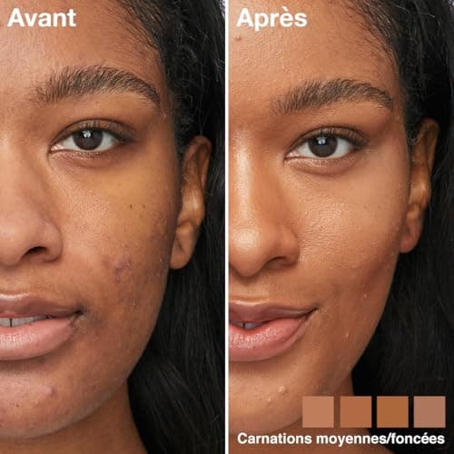 Maybelline New York 4-in-1 Illuminating Complexion Perfector - Base/Concealer/BB Cream/Highlighter - Instant Glow Perfector 4-in-1 Foundation - Shade : Medium Deep (03) - 20ml - Image 4
