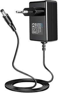 KFD 9V Alimentation Chargeur pour Kettler Cross Trainer Crosstrainer CTR2,Kettler Giro P Vélo, Kettler Mondeo, Vélo Elliptique Nordictrack Tonies Toniebox Haut-Parleur 9VDC Adaptateur Secteur