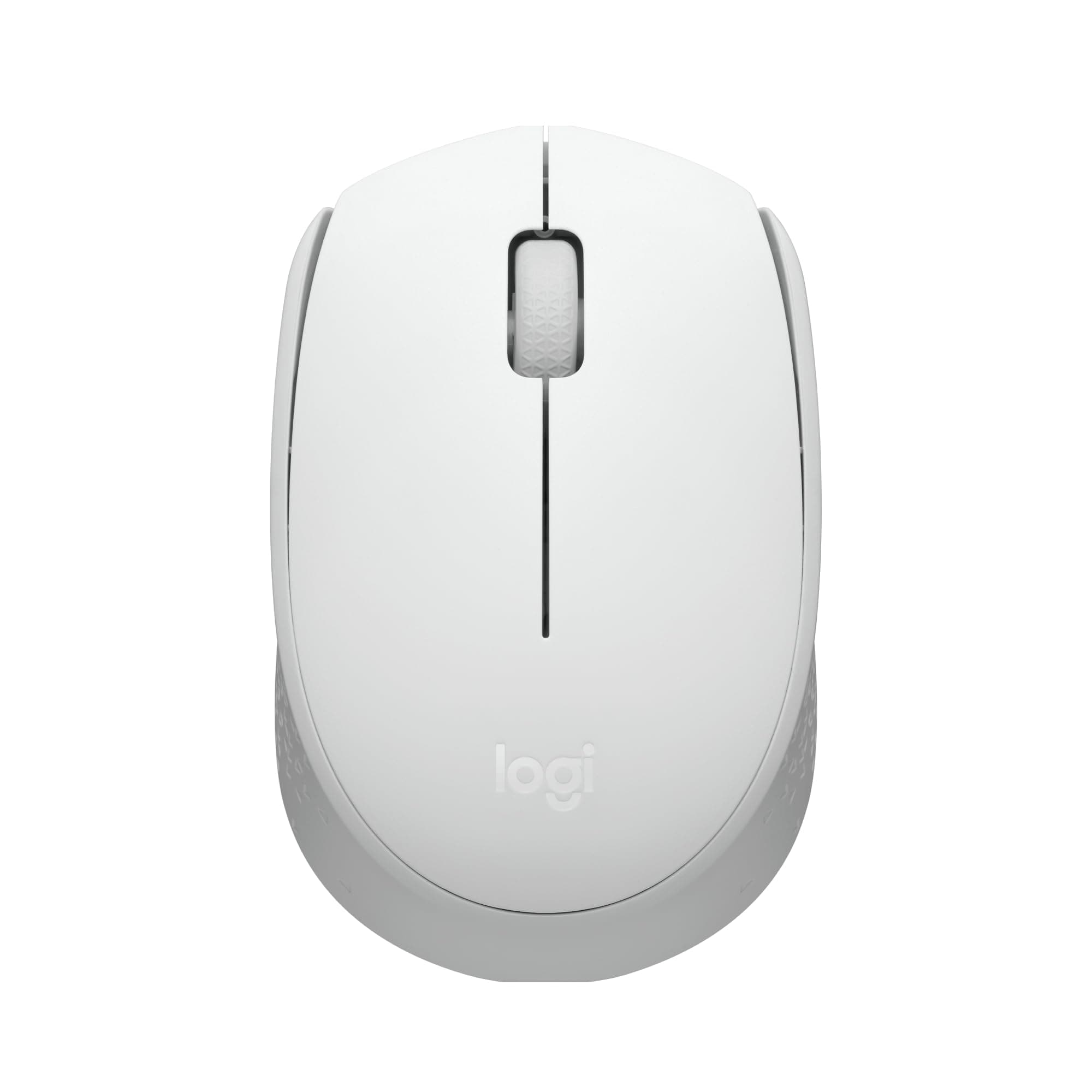 Logitech M171 Wireless Mouse for PC, Mac, Laptop, 2.4GHz with Mini USB Receiver, Optical Tracking, 12 Months Battery Life, Ambidextrous - White