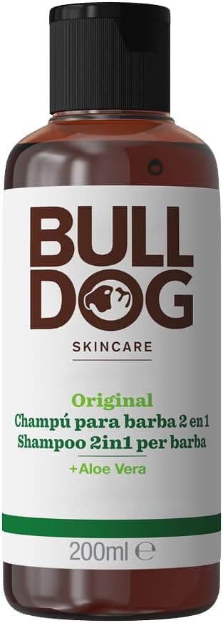 Bulldog Bulldog Original Shampooing et Revitalisant pour Barbe Homme, 1-pack (1 x 200 ml)
