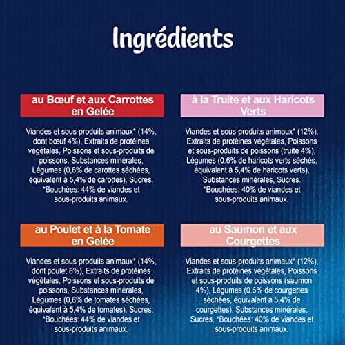 FELIX | Tender Tapered | Adult Cat | Jelly | 100% Complete and Balanced Recipe | Mixed Selection with Vegetables: Salmon, Trout, Beef and Chicken | Fresh Sachets | 24 x 85g - Image 8