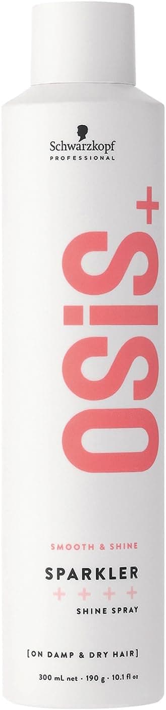 Schwarzkopf Professional OSiS Sparkler Silicone-Free Heat Protection Heat Protection No Frizz Shine Detangling Light Revitalization 300ml - Image 1
