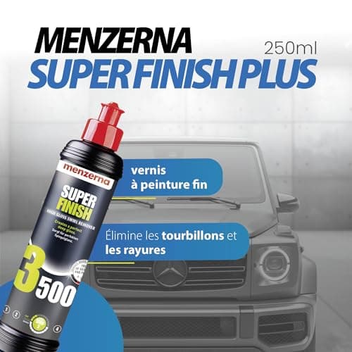 detailmate Menzerna Car Polishing Kit Heavy Cut 1000 + Medium Cut 2500 + Super Finish 3500 + Microfibre Cloth 550 GSM + Sonax Brilliant Shine Detailer - Image 6