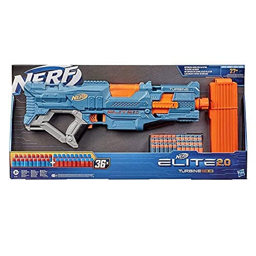 Nerf Elite 2.0 Turbine CS-18 and 30 Official Nerf Elite Darts - Image 6