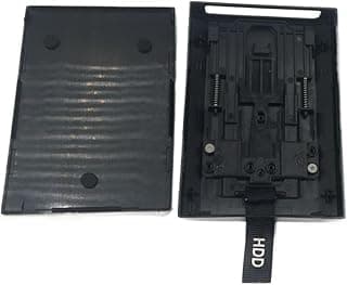 Lot de 10 coques de disque dur HDD noires for Microsoft for Xbox for 360 for Slim E