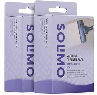 AZ50 Vacuum Cleaner Bags, Fits Miele Vacuum Cleaners, 8 Bags + 2 Filters