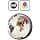 Head Case Designs sous Licence Officielle Mark Ashkenazi Modèles Variés Vinyle Autocollant Peau Compatible avec Amazon Echo Dot (3rd Gen) - Peau Uniquement Echo Dot (3rd Gen) n'est Pas Inclus - Image 3