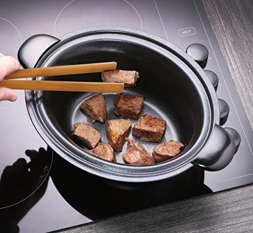 Russell Hobbs Electric Slow Cooker [Easy and Convenient] Compact@Home (3.5 L, 4/5 people, Removable Ceramic Bowl, Adjustable Cooking, Stainless Steel Base, Keep Warm, Non-slip Feet) 22740-56 - Image 4