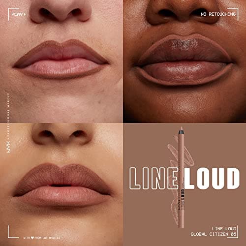 NYX Professional Makeup Global Citizen Matte Lip Liner No Transfer Waterproof No Smudges Long Lasting Vegan Formula Line Loud Lip Liner (05) - Image 5