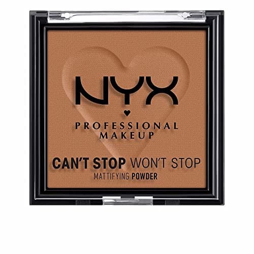 NYX Professional Makeup Can't Stop Won't Stop Mattfying Powder, Matt Finish, Mocha - Image 3