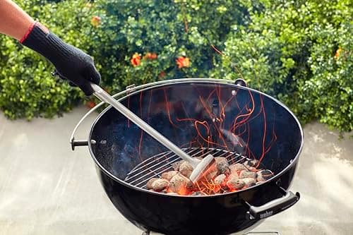 Weber Briquettes (4 kg), for a long and constant combustion, ideal for long grilling of food, 100% natural wood, EU product, sustainably obtained, FSC certified (17590) - Image 5