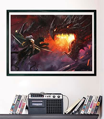 Clementoni Dungeons & Dragons-1000 Pieces-Puzzle, Entertainment for Adults-Made in Italy, 39735 - Image 7