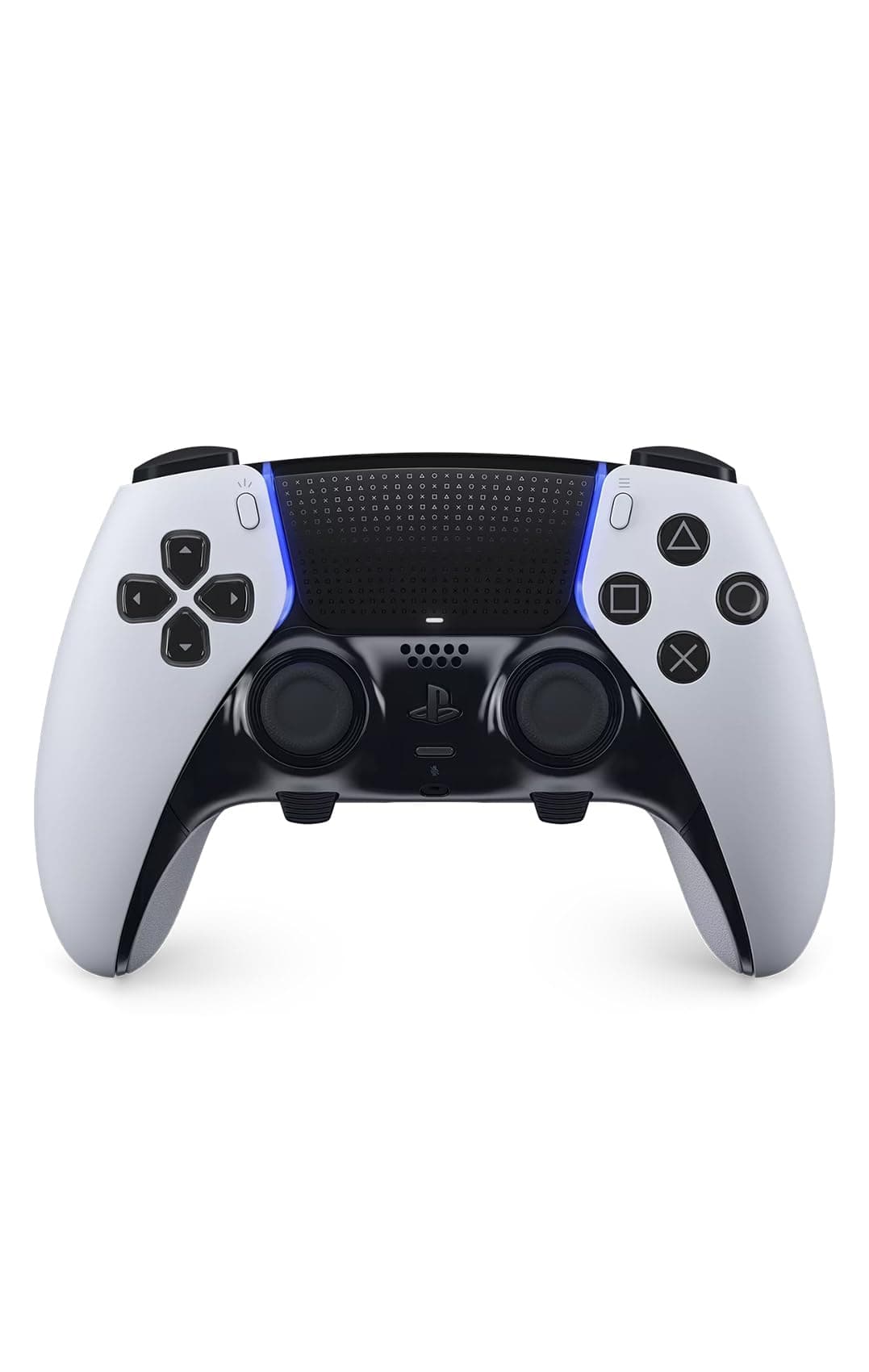 Sony, Manette DualSense Edge Officielle pour PS5 et PC, Sans Fil, Commandes Ultra-Personnalisables + Profils Interchangeables + Confort Amélioré, Boîte de Transport Incluse, Couleur : Blanche et Noire - Image 1