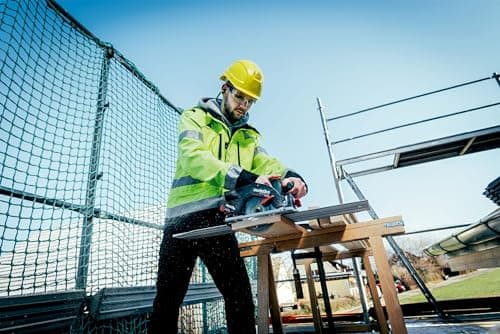 Metabo KS 18 LTX 57 BL Cordless Portable Circular Saw Max. Cutting Depth (90°) 57 mm Without Battery Without Tank - Image 4