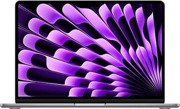 2024 Apple MacBook Air avec une puce Apple M3 avec 8CPU & 10GPU (15-pouces, 16 Go RAM, 256 Go SSD Stockage) (AZERTY French) Gris Sidéral (Reconditionné)