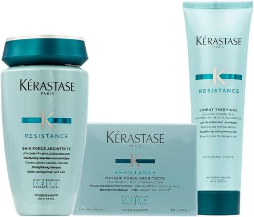 Kerastase Resistance Bain Force Architecte 250 ml Mask 200 ml Thermal 150 ml - Image 1