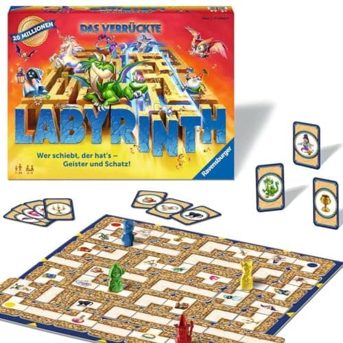 Ravensburger Family Game 26955 The Mad Labyrinth Classic Board Game for 2 4 People 7 Years Old - Image 5