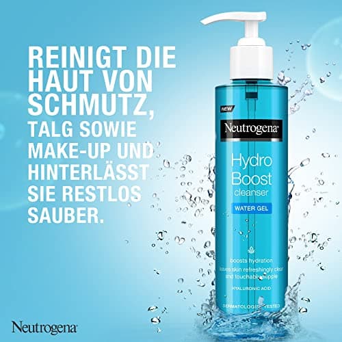 Neutrogena Hydro Boost Aqua Gel nettoyant/Lotion Gel légère avec Acide hyaluronique et glycérine / 200 ML - Image 3