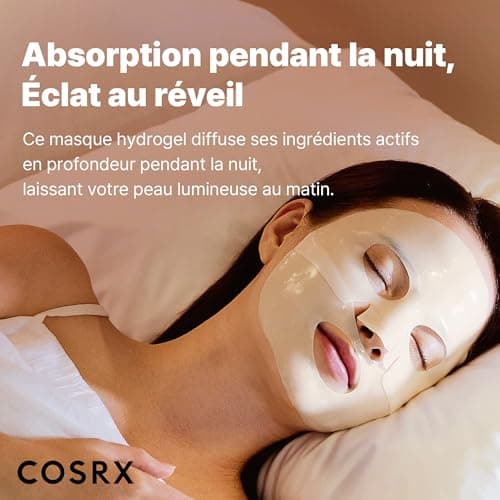 COSRX Alpha Arbutin Hydrogel Face Masks, Anti-Spot Treatment, 3 Units, Collagen Mask, Travel Size, Night Mask, Korean Skincare - Image 8