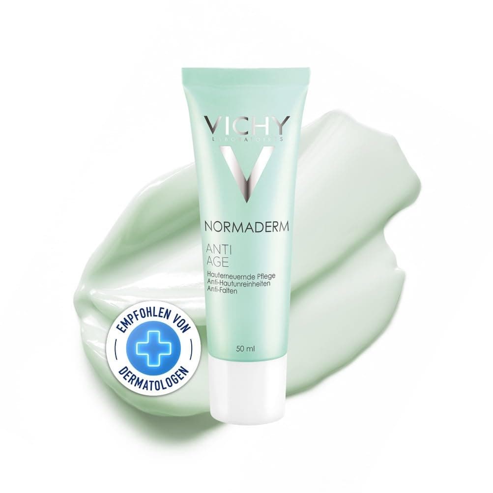 Vichy, Normaderm, Anti-Aging Resurfacing, Anti-Blemish & Anti-Wrinkle, Enriched with Glycolic Acid & Vitamin C, For Sensitive Skin, 50 ml - Image 10