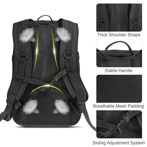 SHANNA Military Backpack, 35L/50L Large Volume Multifunctional Backpack, Trekking Army Molle Assault Pack Tactical Combat Pack for Outdoor Hiking Camping Fishing Hunting Emergency Bag - Image 5