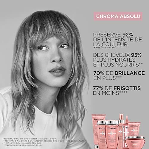 KÉRASTASE Chroma Absolu - Chroma Filler Mask - Anti-Porosity Hair Mask - Amino Acid & Centella Asiatica - Sensitized or Damaged Coloured Hair - Medium to Thick - 200 ml - Image 5
