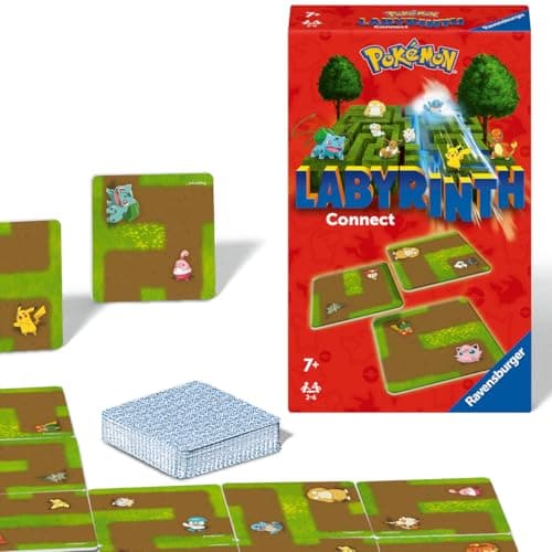 Ravensburger - Board Game - Pokémon - Labyrinth Connect - Family Board Game - Observation and Luck - Ages 7+ - 2-4 Players - 22579 - Image 6