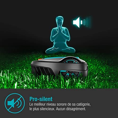 GARDENA SILENO city 250 | Robot Mower up to 250 m² - Mows in the rain and narrow passages, Bluetooth App, Frost Sensor, Very Quiet, Automatic - (15001-26), FR/NL-Version - Image 4