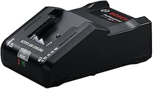 Bosch Professional 18V System ultra-fast charger GAL 18V-160 (3 charging modes, 16 A charging current, Active Air Cooling technology)