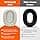 WC SweatZ XM6 - Patented Silicone Ear Pads Compatible with Sony WH-1000XM6 by Wicked Cushions | Sweat Resistant & Washable | Platinum Silver - Image 5