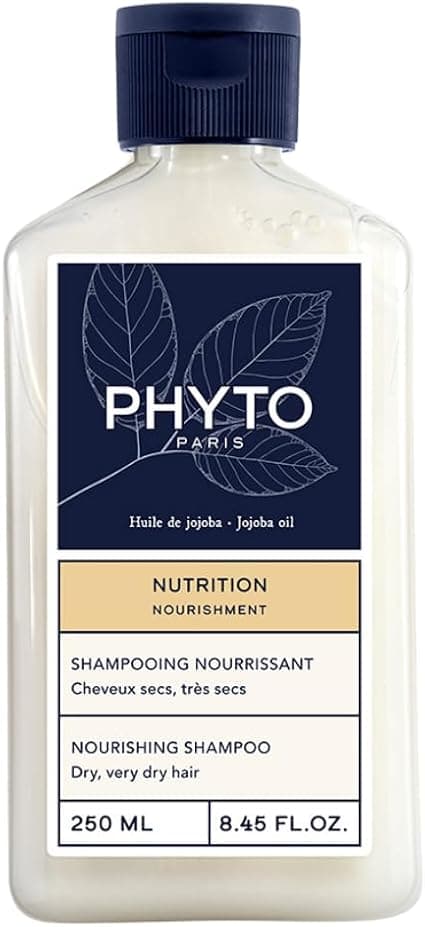 Phyto Paris Nutrition Nourishing Shampoo for Dry and Damaged Hair Enriched with Jojoba Oil and White Mallow - Shampoo that Provides Softness and Nutrition - Image 1