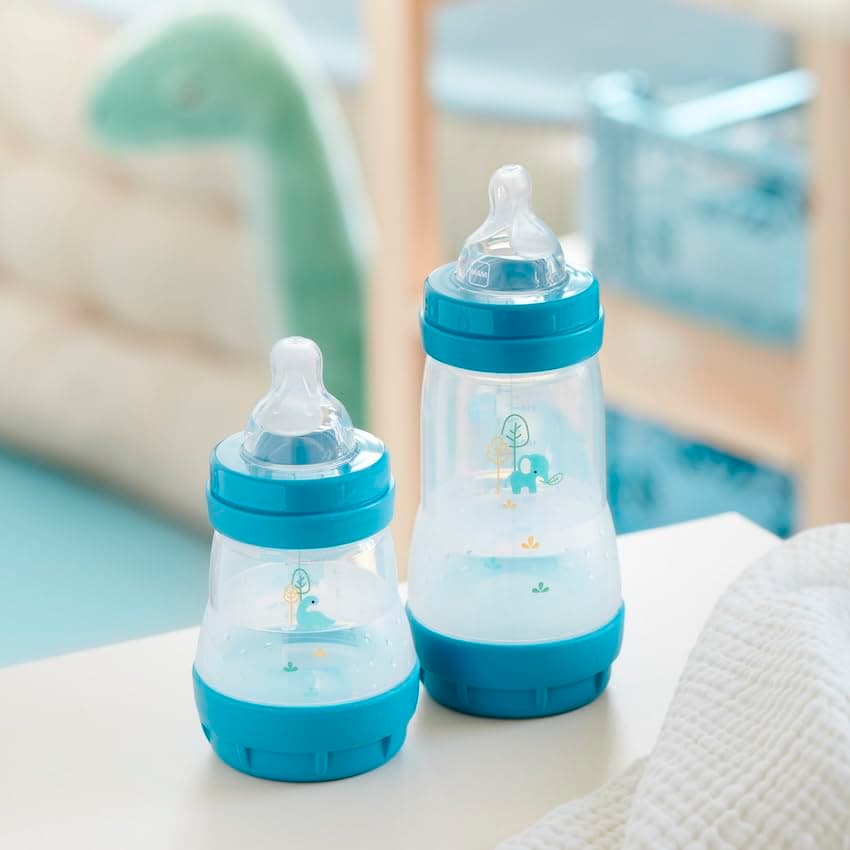 MAM Easy Start/Anti-Colic Bottle 160 ml Ocean + Sand with Teat Flow 1 x 2 - Image 4