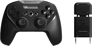 Stratus+ Manette de jeu Bluetooth pour Android et Windows - 90 heures d’autonomie de la batterie - Gâchettes à effet Hall - Sticks ALPS
