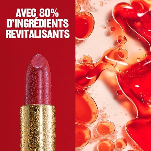 REVLON Rouge à lèvres Super Lustrous Pearl, Formule crémeuse pour des lèvres douces et pulpeuses, Sensation d'hydratation, 025 Sky Line Pink, 4,2g - Image 7