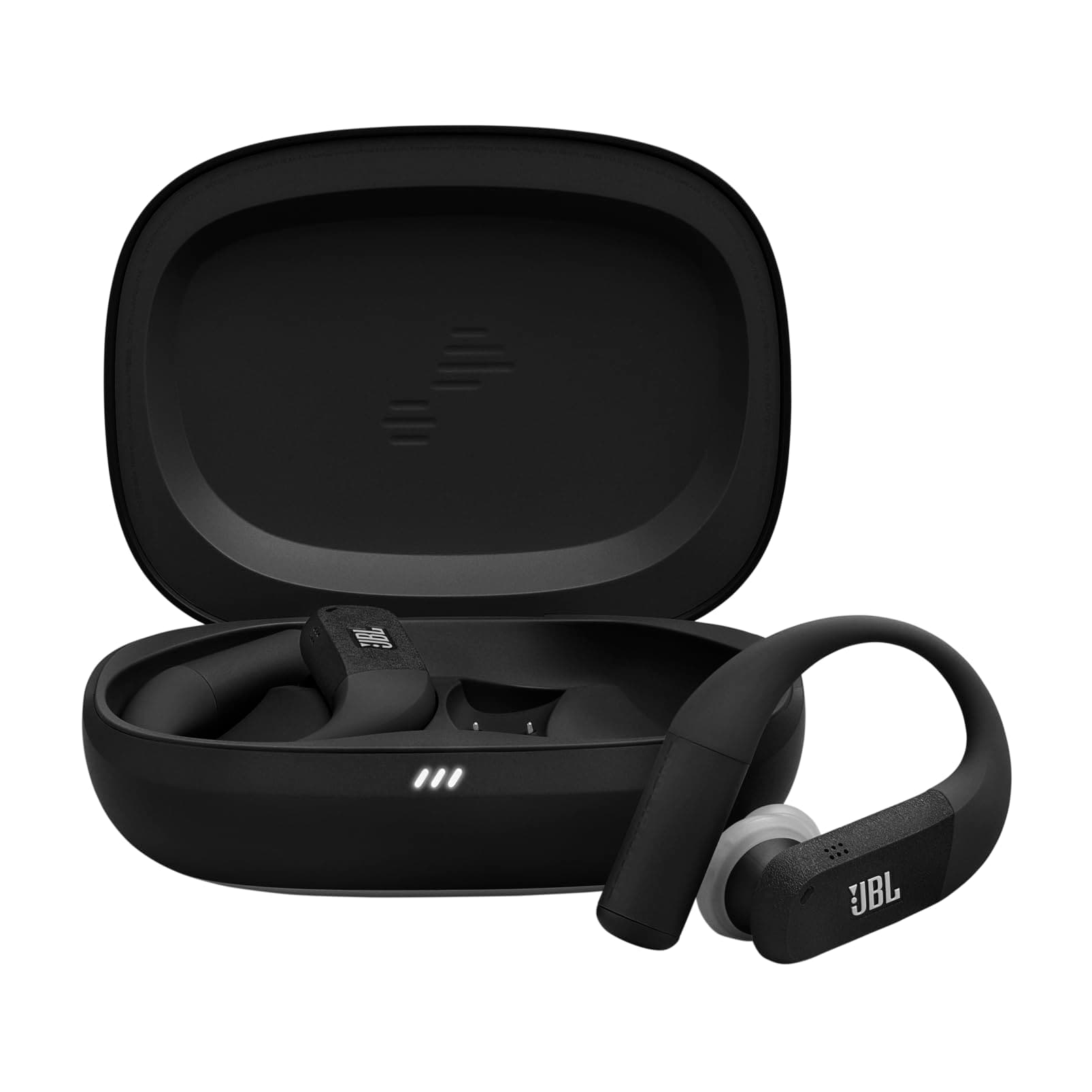 Écouteurs de sport sans fil JBL Endurance Peak4 à réduction de bruit intra-auriculaire BT, 48hrs d'autonomie, TwistLock Secure Fit, étanche à l’eau et à la poussière IP68, son JBL Pure Bass, noir/gris - Image 8