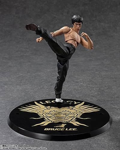 TAMASHII Nations Bandai Bruce Lee Bruce Lee Legacy 50th Ver Spirits S.H.Figuarts Action Figure - Image 5