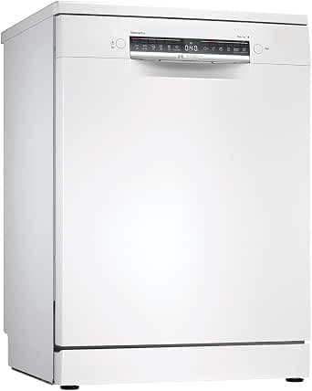 Bosch - Free dishwasher, 60 cm, series 4, 14 place settings, 3 trays, Home Connect, white, SMS4EMW06E          [Energy Class B]