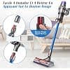 Vacuum Cleaner Extension Tube - Compatible with Dyson V7/V8/V10/V11/V15 73cm Lightweight Aluminium Spare Part (Blue) - Image 4