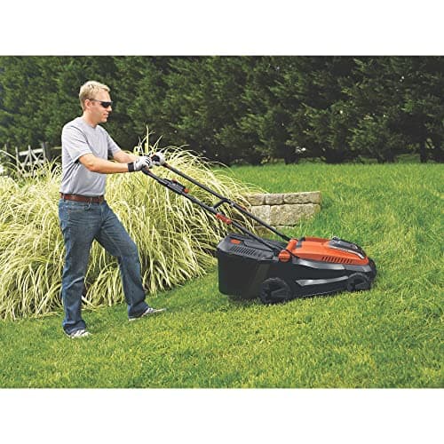 BLACK+DECKER Tondeuse 38 cm sans Fil, Tondeuse à Gazon Electrique 36V avec 1 Batterie 36V 2 Ah, 6 hauteurs réglables 20, 30, 40, 50, 60 et 70 mm, Chargeur 1h30, Légère, CLM3820L1-QW Noir - Image 6