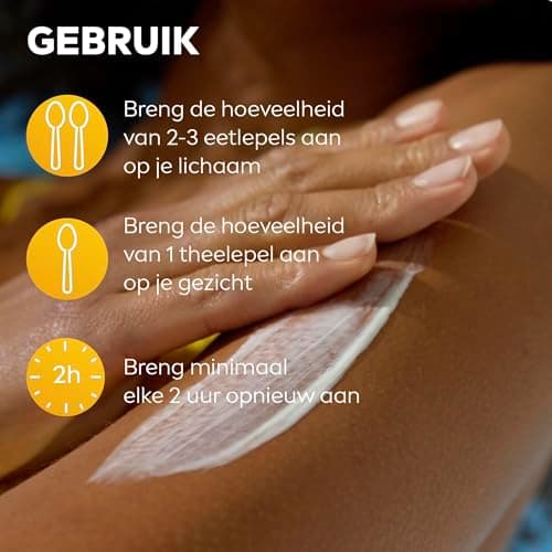 NIVEA SUN Spray Solaire Protect & Hydrate SPF 50+ 200 ml — Crème Solaire résistante à l'eau — Protège et Hydrate — Haute Protection Visage et Corps - Image 7