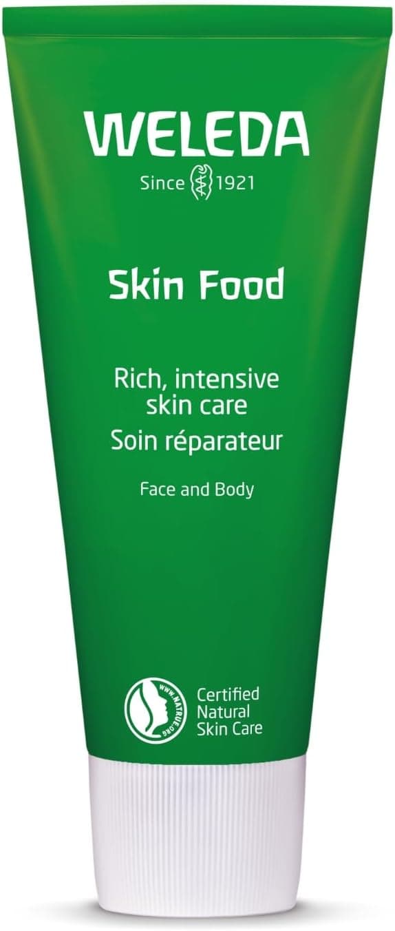 WELEDA Skin Food Soin Réparateur – Visage et Corps, Peau Très Sèche et Rugeuse, Nourrit intensément et Répare, Romarin, Calendula, Camomille, Pensée, Soin Multi-usage, labellisé NATRUE, 75ml