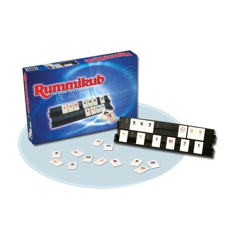 Hasbro Gaming Rummikub Numerals, Multiplayer Board Game and Thinking Game for Fans of Educational Games and Numbers for Children from 7 Years, French Version - Image 5