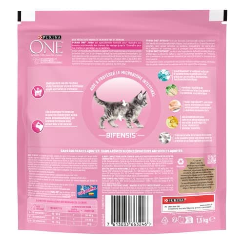 PURINA ONE Kitten Chicken Whole Grain 1.5 kg - Image 4